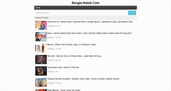 Desktop Screenshot of bangla-natok.com